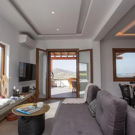 빌라 Ktima Lipsi, Panorama Pool Views
