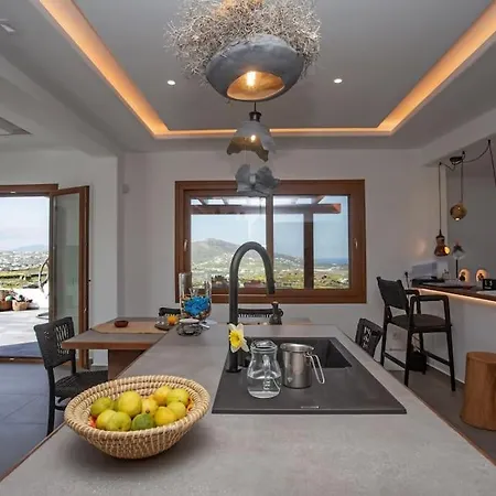 빌라 Ktima Lipsi, Panorama Pool Views *