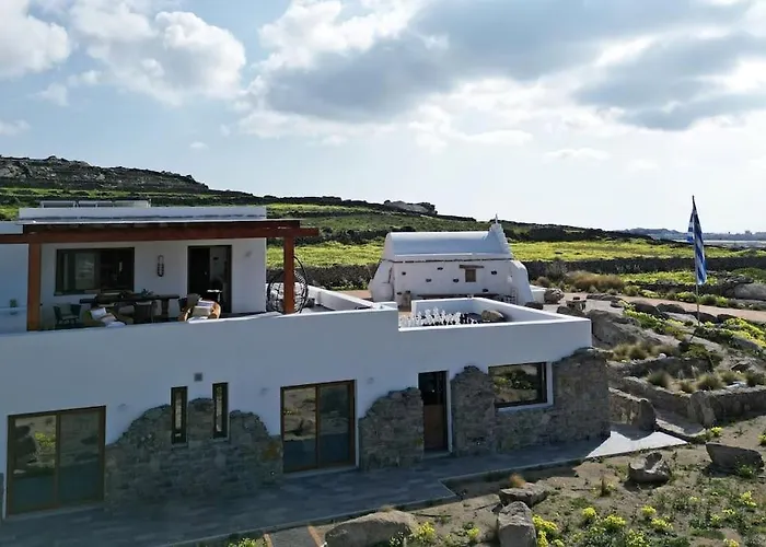 Ktima Lipsi, Panorama Pool Views Villa Klouvas