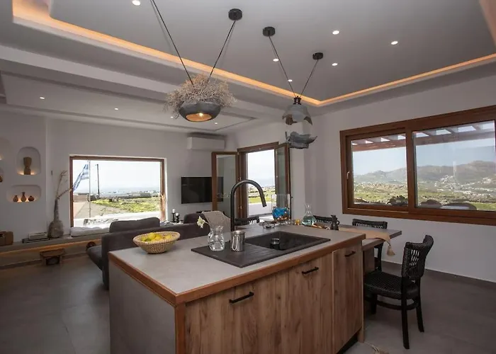 Ktima Lipsi, Panorama Pool Views * Klouvas