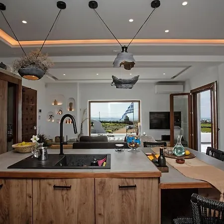 Vila Ktima Lipsi, Panorama Pool Views *