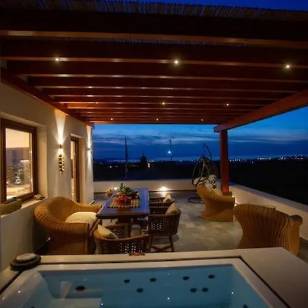 Ktima Lipsi, Panorama Pool Views Vila *