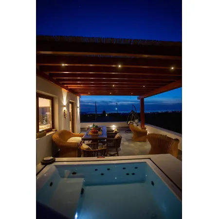 Ktima Lipsi, Panorama Pool Views *