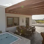 빌라 Ktima Lipsi, Panorama Pool Views