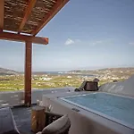 빌라 Ktima Lipsi, Panorama Pool Views 클라우바스