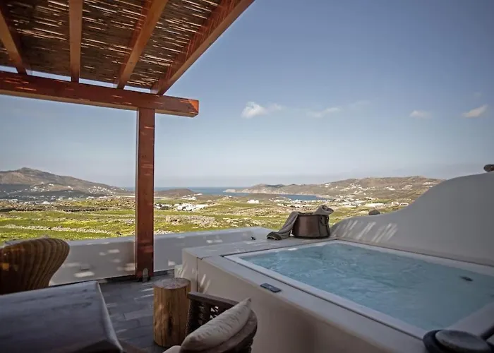 Villa Ktima Lipsi, Panorama Pool Views Klouvas